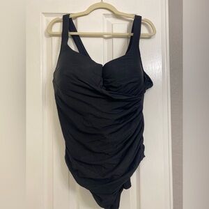 Miraclesuit Classic Black Swimsuit